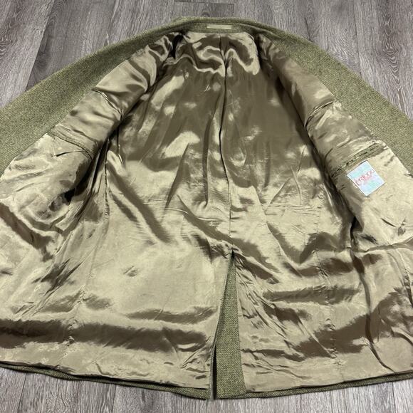 VTG 46 R Triona Green Donegal Tweed Wool Blazer Ireland - Picture 10 of 15